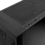 Компьютерный корпус без блока питания Case HSPD M540, Mesh Mid Tower, черный, TG, 0.45 SPCC, no fans, ATX, mATX, mITX, 160/300/150мм, 2x2.5