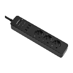 Удлинитель с USB зарядкой HARPER UCH-315 черный