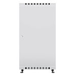 Шкаф телекоммуникационный напольный Cabeus SH-05C-12U60/80 серый, IP20, 12U, 730х600х800 мм (ВхШхГ), дверь: стекло, разборный