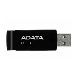 Флешка USB ADATA UC310 (UC310-128G-RBK), 128Gb, USB 3.2 Gen 1, R/W 100/30, черный