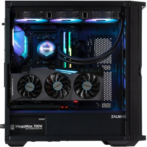 Компьютерный корпус ZALMAN Z10 DUO, ATX, BLACK, WINDOW, 2x3.5