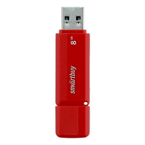 Флешка USB Smartbuy DOCK RED (SB8GBDK-R), 8Gb, USB 2.0, R/W 15/5, красный
