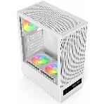 Компьютерный корпус ACD Citadel 108DW ATX, Type-C + 2 X USB ports + HD audio combo, Mesh, TG, белый