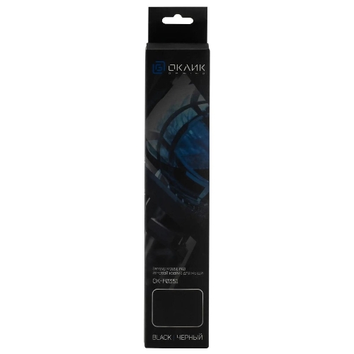 Коврик для мыши Oklick/Оклик OK-F0351 черный 350x280x3мм