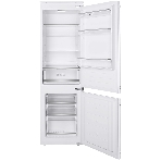 Встраиваемый холодильник HOMSair FB177SW Inverter белый, двухкамерный, 195/75л, морозилка снизу, капельная система