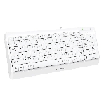 Комплект клавиатура+мышь A4Tech FStyler F1512 проводной, USB, 1200 DPI, белый