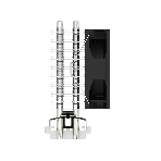 Кулер ID-COOLING SE-802-SD черный 80мм алюминий/медь 2200rpm 23db 3-pin 95W 116мм