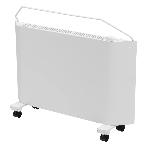 Конвектор электрический Denzel XCE-1500 белый, 1500 Вт, 20 м2, термостат