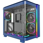 Компьютерный корпус Montech King 95 Pro голубой без БП ATX 4x120мм 2x140мм 1x180мм 2xUSB3.0 audio bott PSU