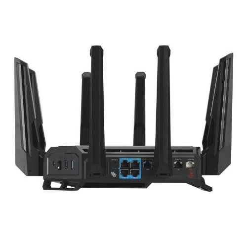 Маршрутизатор ASUS GT-BE19000, черный/красный, 90IG0850-MO9A0V