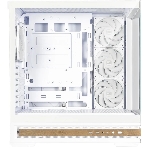 Компьютерный корпус ZALMAN P40 NAMU, ATX, белый, WINDOW, WOODEN ELEMENTS, 2xCombo(2.5” or 3.5”), 1xUSB TYPE-C, 2xUSB 3.0, SIDE 3x120мм ARGB, REAR 1x120мм ARGB