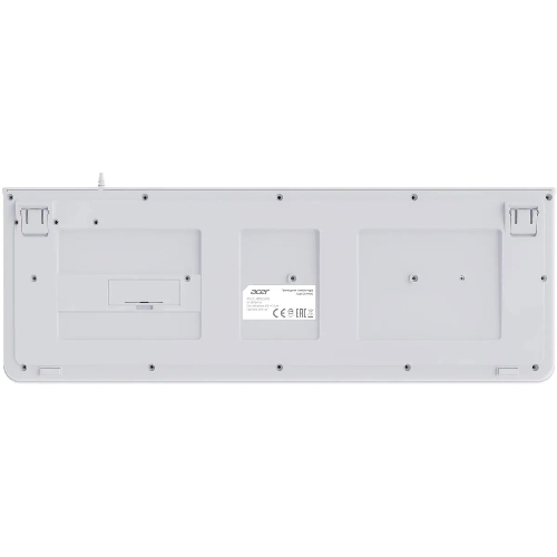 Клавиатура Acer OKW400 проводная, USB Type-A, белый
