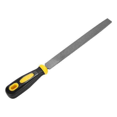 Набор напильников Deli DL352085 5шт Корпус напильника изготовлен из инструментальной стали T12. Обрезиненная платиковая ручка.