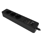 Удлинитель с USB зарядкой HARPER UCH-315 черный