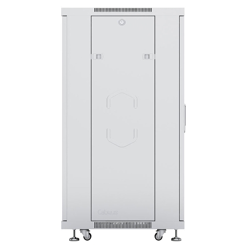 Шкаф телекоммуникационный напольный Cabeus SH-05C-12U60/80 серый, IP20, 12U, 730х600х800 мм (ВхШхГ), дверь: стекло, разборный