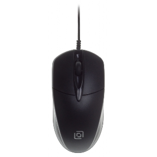 Мышь проводная Oklick 275M черный, 1000 dpi, USB, кнопки - 3