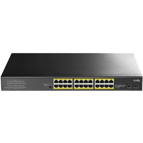 Коммутатор Cudy GS1028PS2, 24×1 Гбит/с, 2×1 Гбит/с SFP