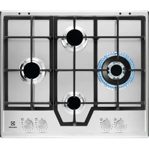 Газовая варочная поверхность Electrolux KGS64562SX независимая, нержавеющая сталь