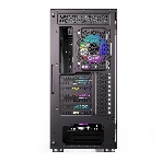 Компьютерный корпус ABR Quantum черный (1хUSB Type-C, 2хUSB 2.0, HD Audio, 4xRGb Fan, ATX, E-ATX)