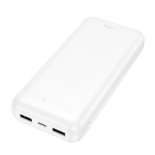 Портативный аккумулятор HOCO J153A 20000mAh 2USB+1Type-C+1micro USB 2.0A, белый