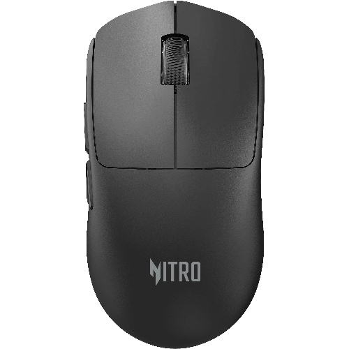 Мышь беспроводная/проводная Acer Nitro OMR402 черный, 26000 dpi, радиоканал, Bluetooth, USB, кнопки - 5
