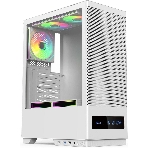 Компьютерный корпус ACD Citadel 108DW ATX, Type-C + 2 X USB ports + HD audio combo, Mesh, TG, белый