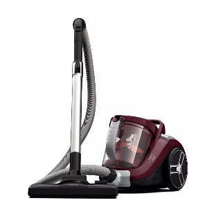 Пылесос Tefal Compact Power XXL TW4873EA малиновый/черный, 550 Вт, уборка сухая, пылесборник контейнер 2.5 л