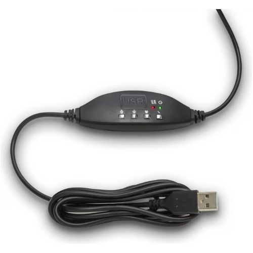 Гарнитура проводная полноразмерная с микрофоном (гарнитура) ExeGate 960 USB STEREO