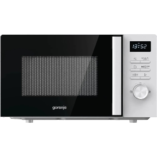 Микроволновая печь Gorenje MO20A3WH белый, 20 л, 800 Вт, переключатели - кнопки, поворотный механизм
