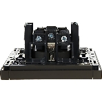 Розетка СП FORTE&PIANO FP315 16А с заземл. защ. шторки винт. крепл. сер. IEK FP-R14-16-K03