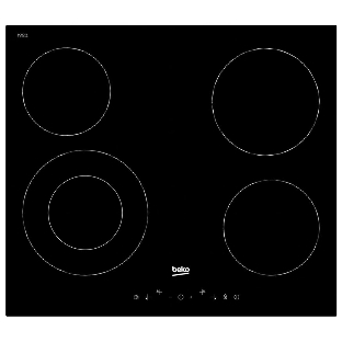 Встраиваемая электрическая варочная панель Beko HIC 64402 T, черный