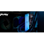 Оперативная память Kingston Fury Beast, DDR4, 32GB (2x16GB), 3600MHz, CL18, DIMM, с радиатором, RGB, черный