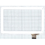 Сенсорное стекло (тачскрин) 10.1'' YDT1231-A0 (257x159 мм), белое