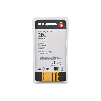 Рамка 2-местная IEK BRITE РУ-2-2-БрД стекло дымчатый