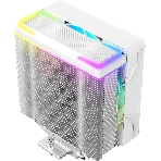Кулер для процессора Ocypus Delta A40 SE WH ARGB, 120мм ARGB FAN, Top ARGB Panel, 4 HEAT PIPES, 4-PIN PWM, 800-1800 RPM, 31DBA, HYDRO BEARING, LGA115X/1200/1700/18XX, AM4/AM5
