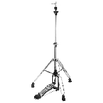 Стойка STAGG LHD-52 двойная для хай-хэт, 52 серии, 2-х секционная прочная металлическая конструкция, диаметры трубок 25 мм, 22 мм, двойные ножки, регулировка натяжения педали, вес 3,45 кг, отделка хром