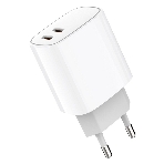 Сетевое зарядное устройство Rexant с двумя портами USB-C + USB-C, 20 Вт