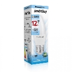 Светодиодная (LED) лампа Smartbuy-C37-12W/4000/E27