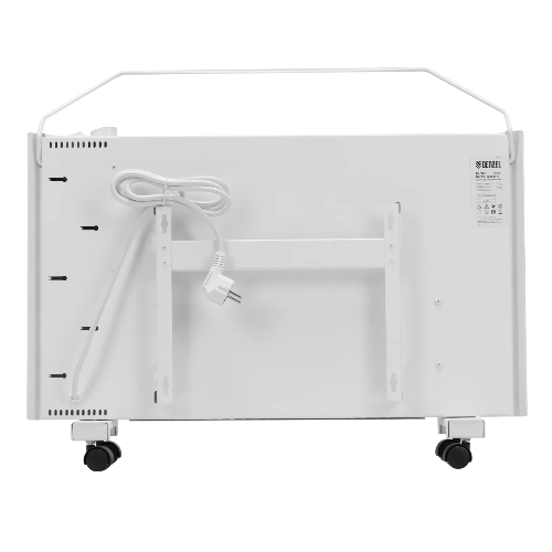 Конвектор электрический Denzel XCE-1500 белый, 1500 Вт, 20 м2, термостат