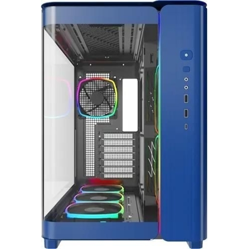 Компьютерный корпус Montech King 95 Pro голубой без БП ATX 4x120мм 2x140мм 1x180мм 2xUSB3.0 audio bott PSU