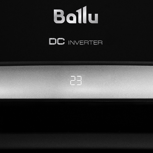 Внутренний блок сплит-системы Ballu BSPI/in-13HN8/BL/EU инвертор, 12000 BTU, 35 м², 23 дБ, охлаждение, обогрев, осушение, черный