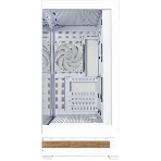Компьютерный корпус ZALMAN P40 NAMU, ATX, белый, WINDOW, WOODEN ELEMENTS, 2xCombo(2.5” or 3.5”), 1xUSB TYPE-C, 2xUSB 3.0, SIDE 3x120мм ARGB, REAR 1x120мм ARGB