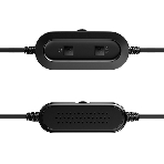 Акустическая система 2.0 Qumo Rage AS005, 10 ВТ, объемное звучание, синяя подсветка (отключаемая), USB/Jack 3,5мм