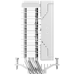 Кулер для процессора Ocypus Delta A40 SE WH ARGB, 120мм ARGB FAN, Top ARGB Panel, 4 HEAT PIPES, 4-PIN PWM, 800-1800 RPM, 31DBA, HYDRO BEARING, LGA115X/1200/1700/18XX, AM4/AM5