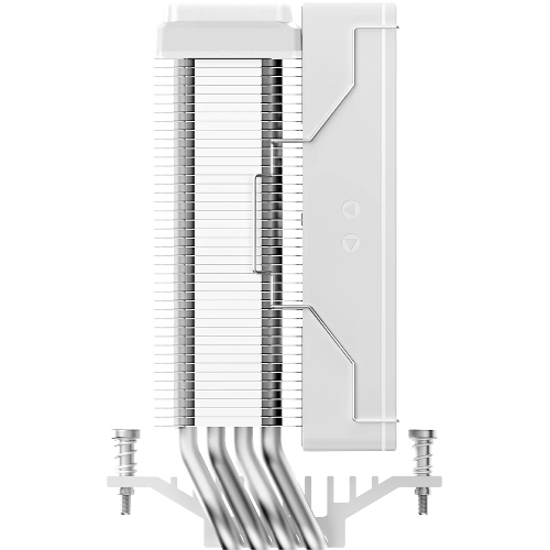 Кулер для процессора Ocypus Delta A40 SE WH ARGB, 120мм ARGB FAN, Top ARGB Panel, 4 HEAT PIPES, 4-PIN PWM, 800-1800 RPM, 31DBA, HYDRO BEARING, LGA115X/1200/1700/18XX, AM4/AM5