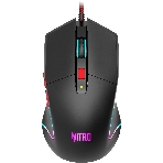 Мышь проводная Acer Nitro OMW301 черный, 7200 dpi, USB, кнопки - 6