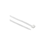 Хомут кабельный 2.5х100 нейл. белый (уп. 100 шт) EKF plc-c-2.5x100