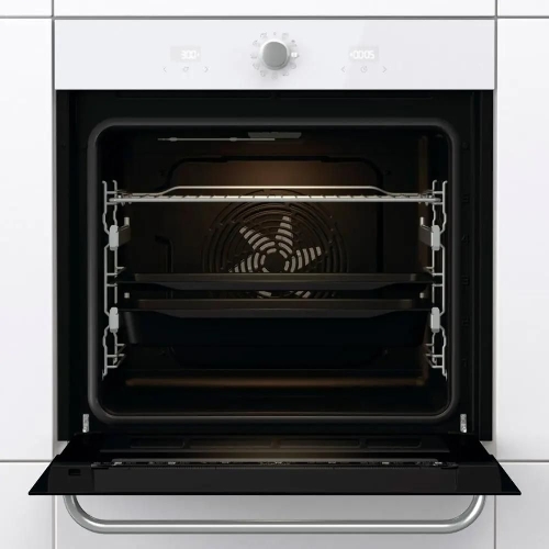 Духовой шкаф Gorenje BOS6737SYW, 77л, дверца с 2 стеклами, белый