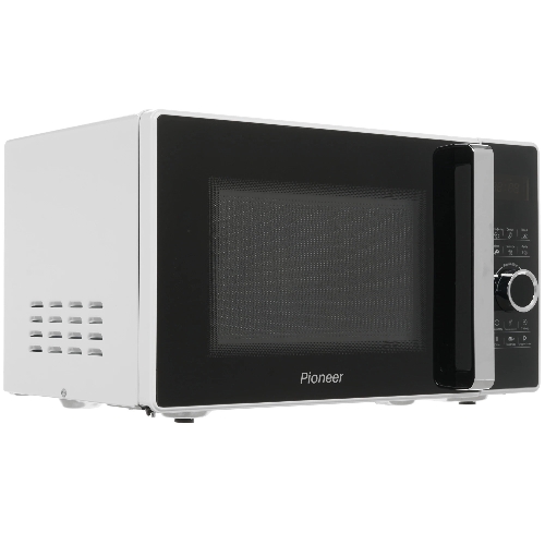 Микроволновая печь Pioneer MW356S белый, 23 л, 800 Вт, переключатели - сенсор, поворотный механизм