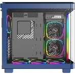 Компьютерный корпус Montech King 95 Pro голубой без БП ATX 4x120мм 2x140мм 1x180мм 2xUSB3.0 audio bott PSU